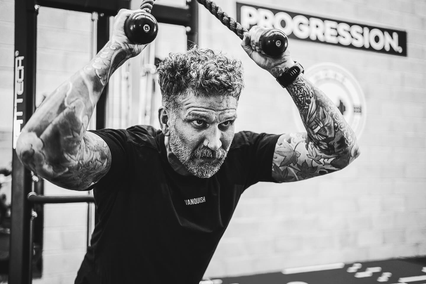Alan Bateson training at Monk Strength and Fitness